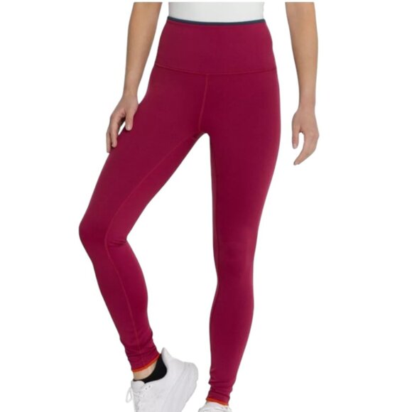 cotopaxi Pants - Cotopaxi Women's RASPBERRY MARI Tights Leggings High Rise Back Pocket Small NWT